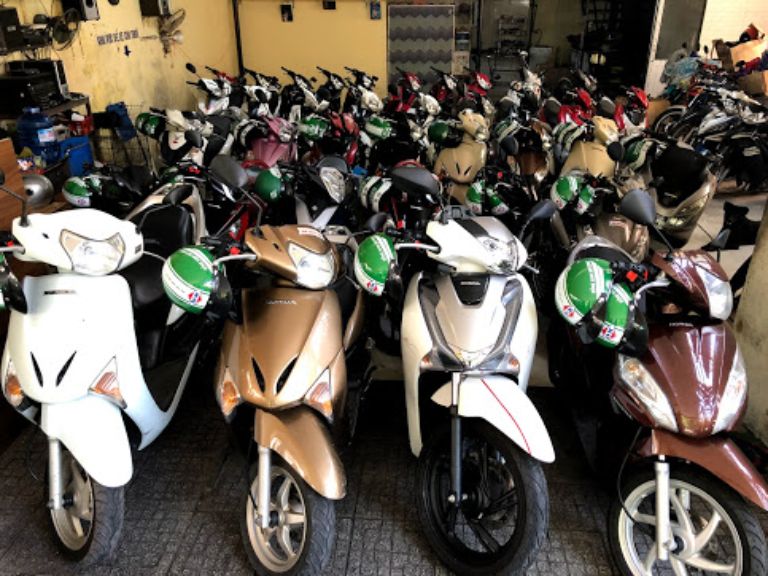 địa chỉ thuê xe máy