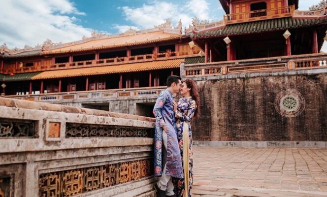Lãng mạn với 10 địa điểm chụp ảnh couple Tết tại Huế